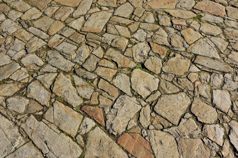 Natural Stone Pavers in Garden