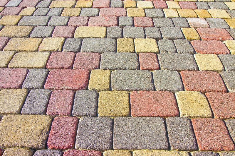 Colorful Concrete Pavers